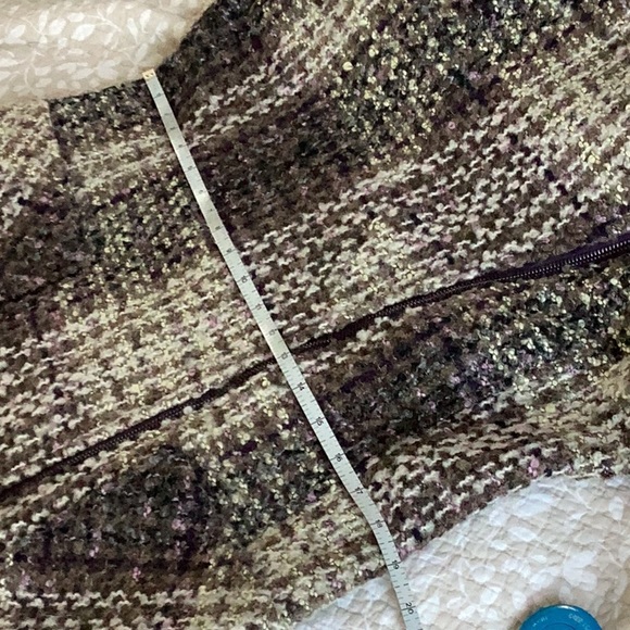 ModCloth Jessica Simpson wool blend zippered car coat, L, used. - Picture 8 of 11